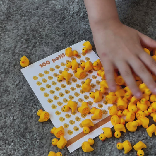 Juego de 100 Patitos Amarillos - Búsqueda en Familia y Team-Building para todas las edades